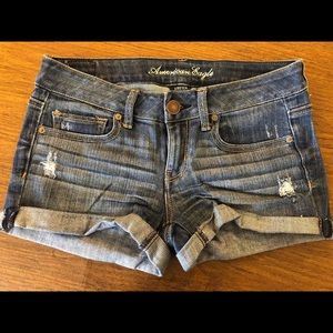 American Eagle Stretch Jean shorts size 4